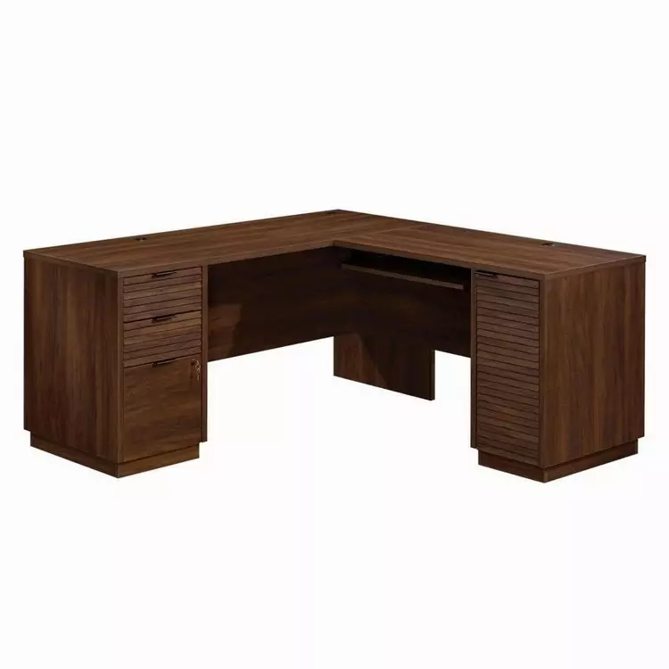 Office desk with 2024 lockable drawers